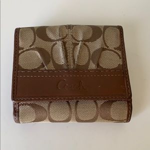 👝Mini Authentic Coach Monogrammed Wallet👝